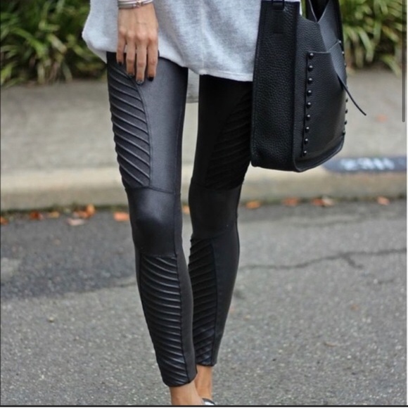 SPANX Pants - SPANX moto leggings